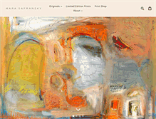 Tablet Screenshot of marasafransky.com